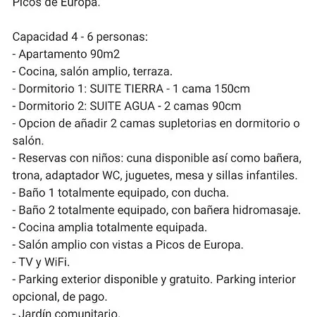 شقة Llar Del Cares *